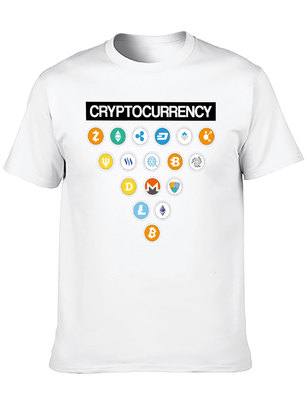 Cryptocurrency T-Shirt Bitcoin Ethereum Altcoins