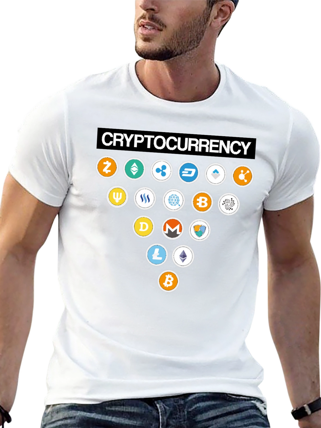 Cryptocurrency T-Shirt Bitcoin Ethereum Altcoins
