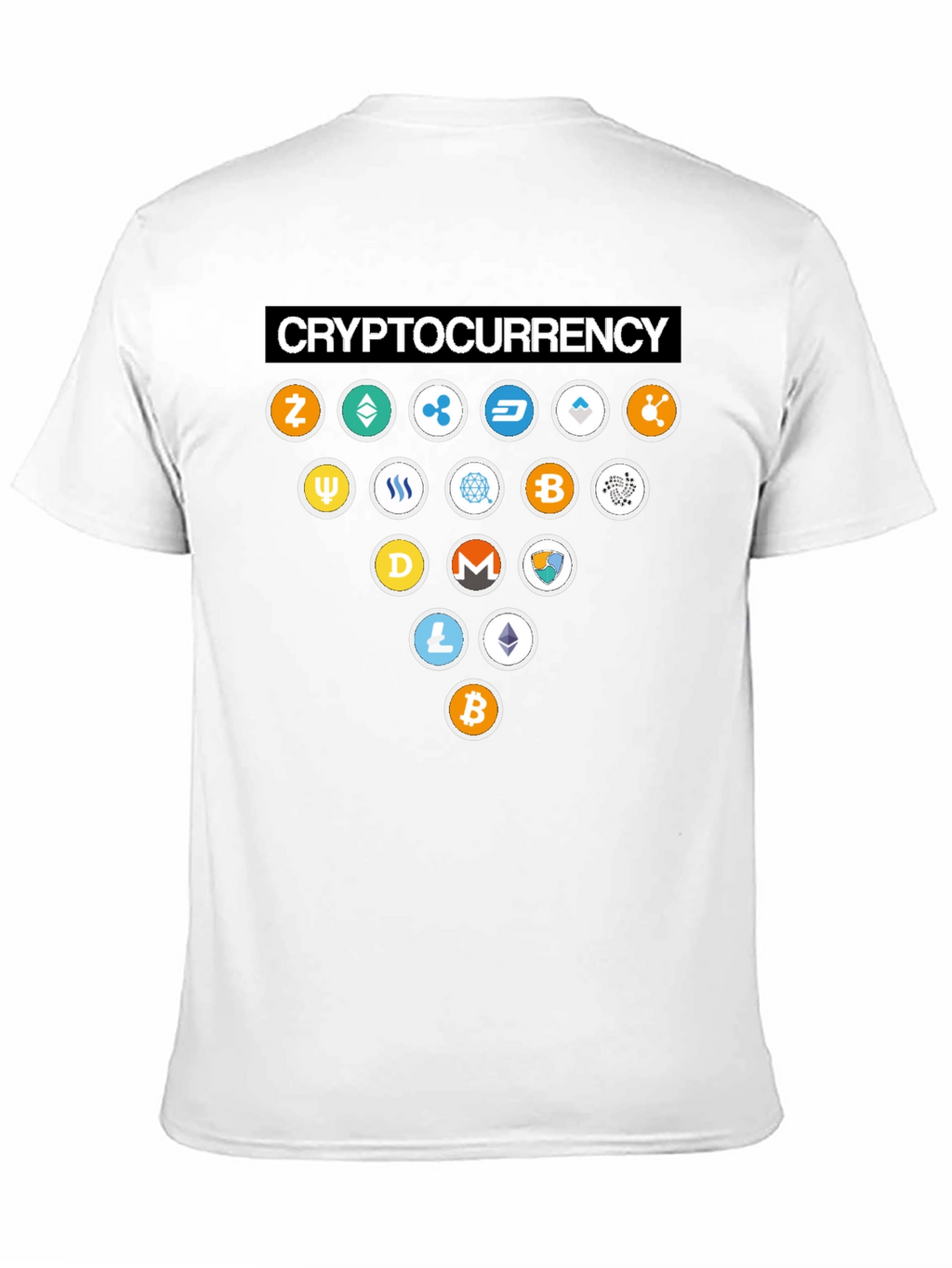 Cryptocurrency T-Shirt Bitcoin Ethereum Altcoins