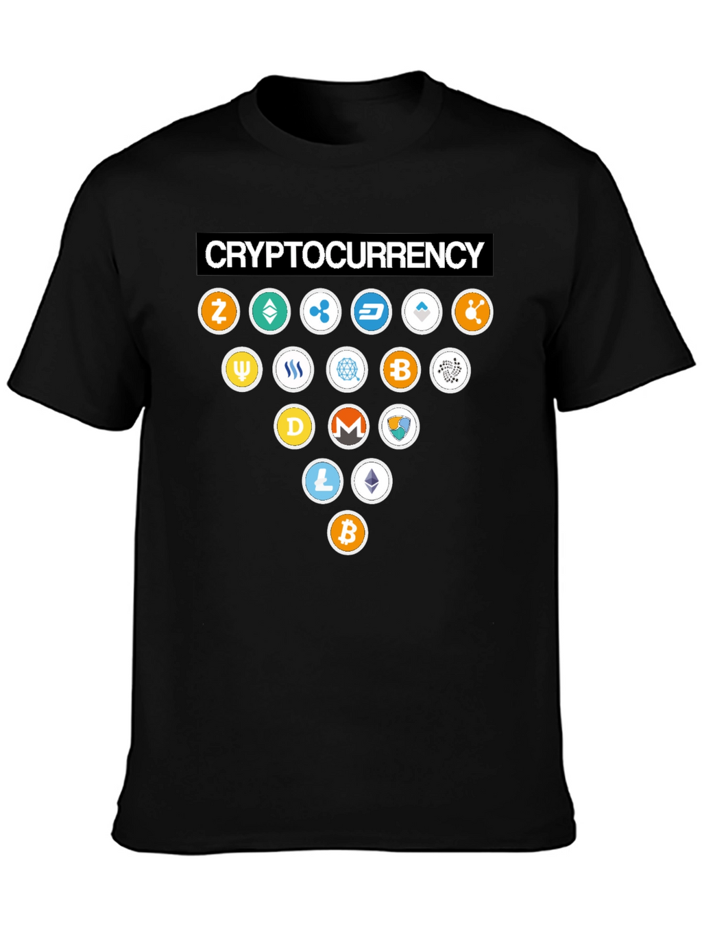 Cryptocurrency T-Shirt Bitcoin Ethereum Altcoins