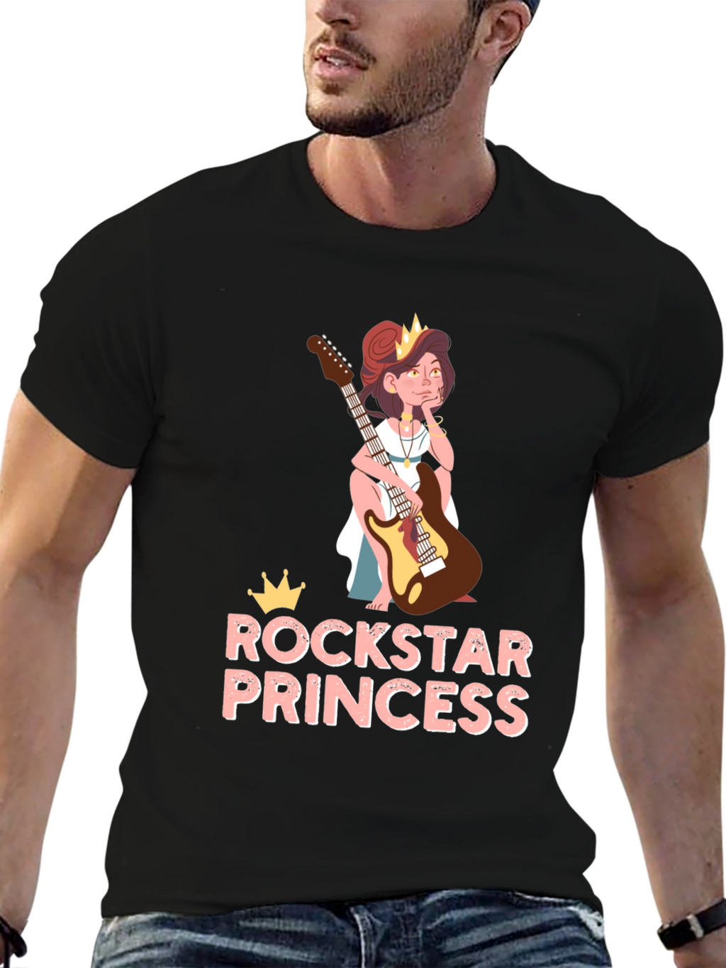 Rockstar Princess Graphic T-Shirt