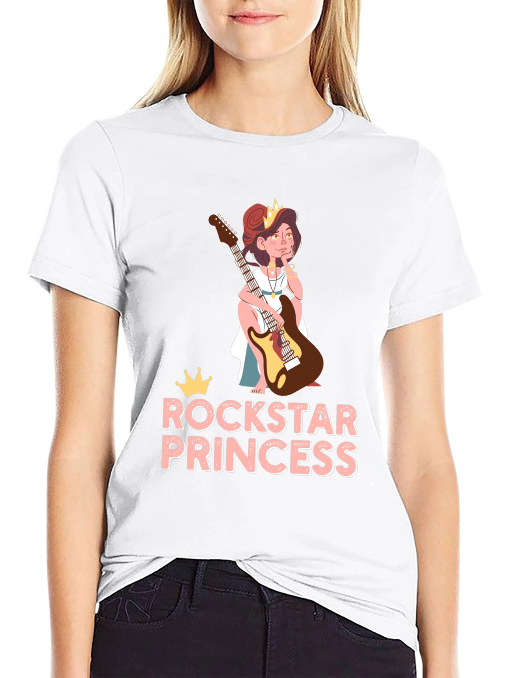 Rockstar Princess Graphic T-Shirt