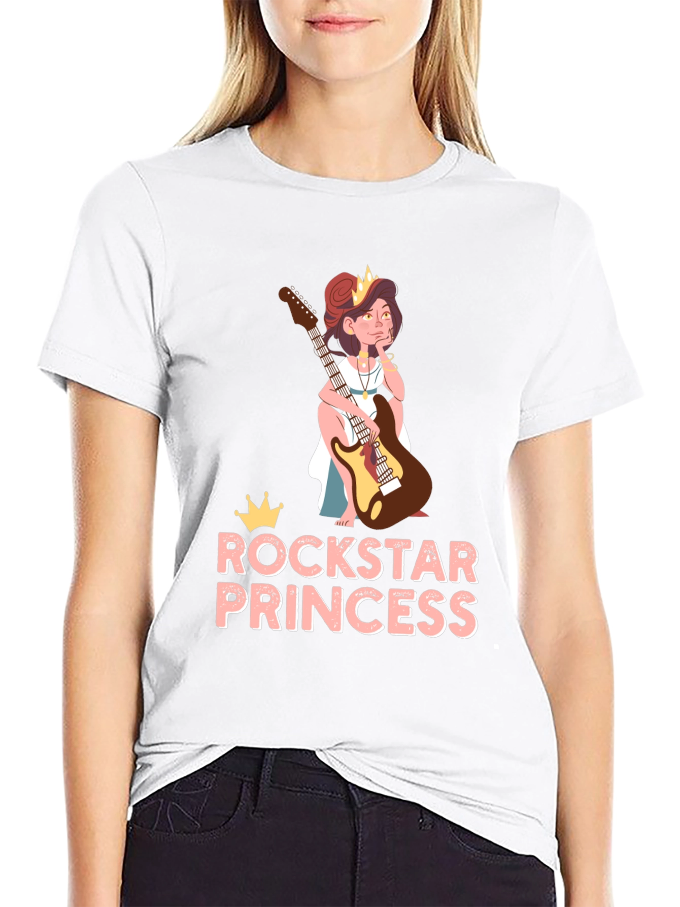 Rockstar Princess Graphic T-Shirt