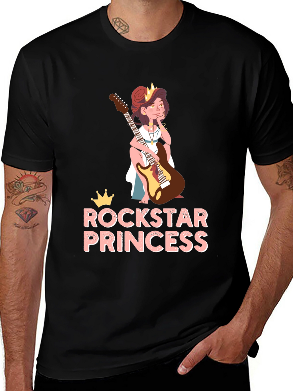 Rockstar Princess Graphic T-Shirt