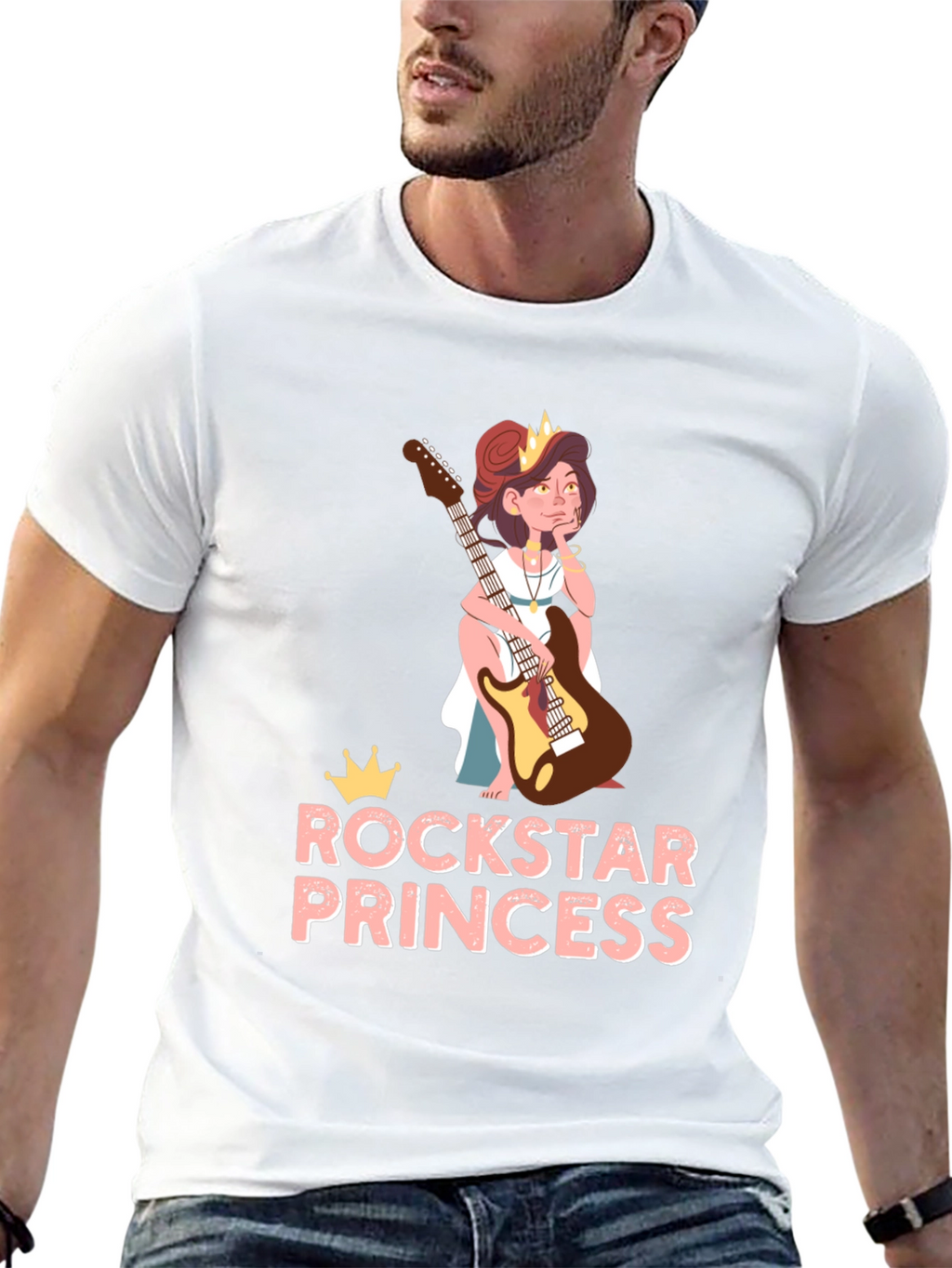 Rockstar Princess Graphic T-Shirt