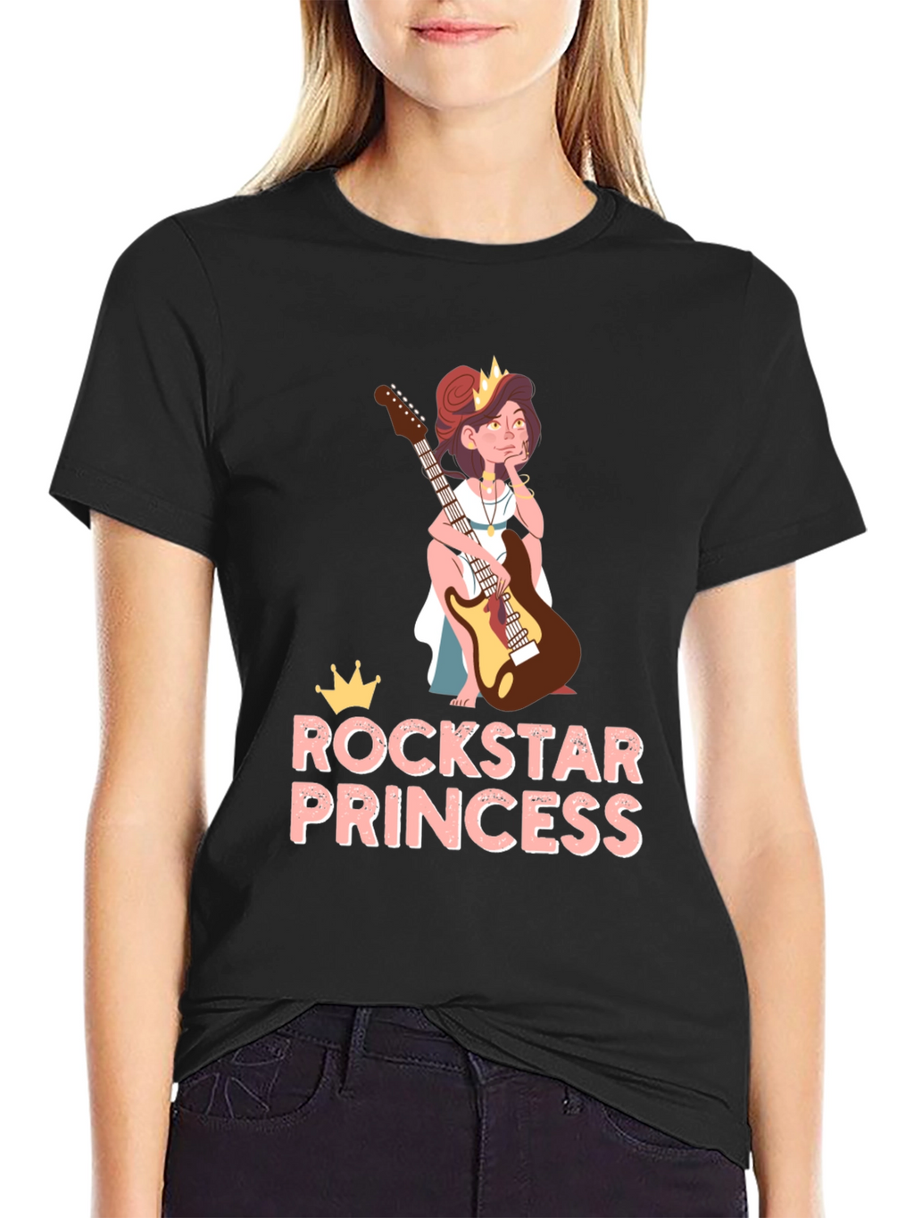 Rockstar Princess Graphic T-Shirt