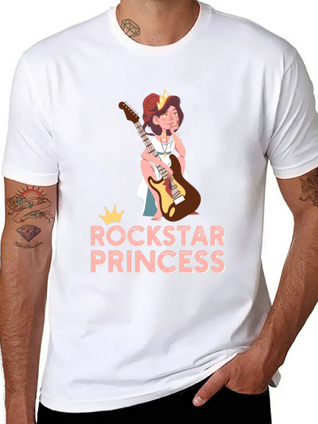 Rockstar Princess Graphic T-Shirt