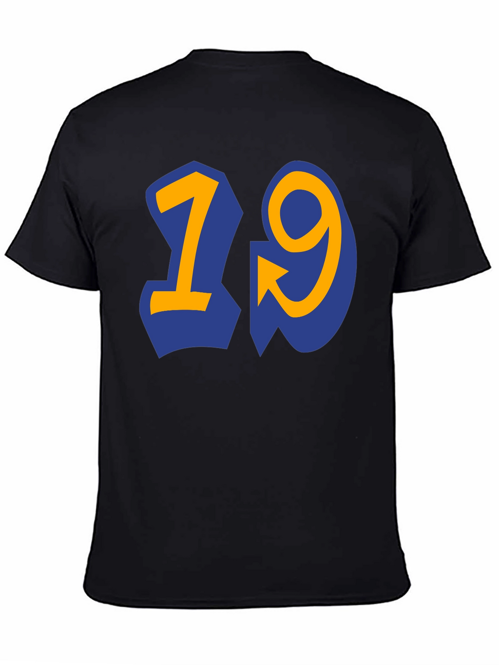 Vault 19 Inspired Graphic Tee - Black