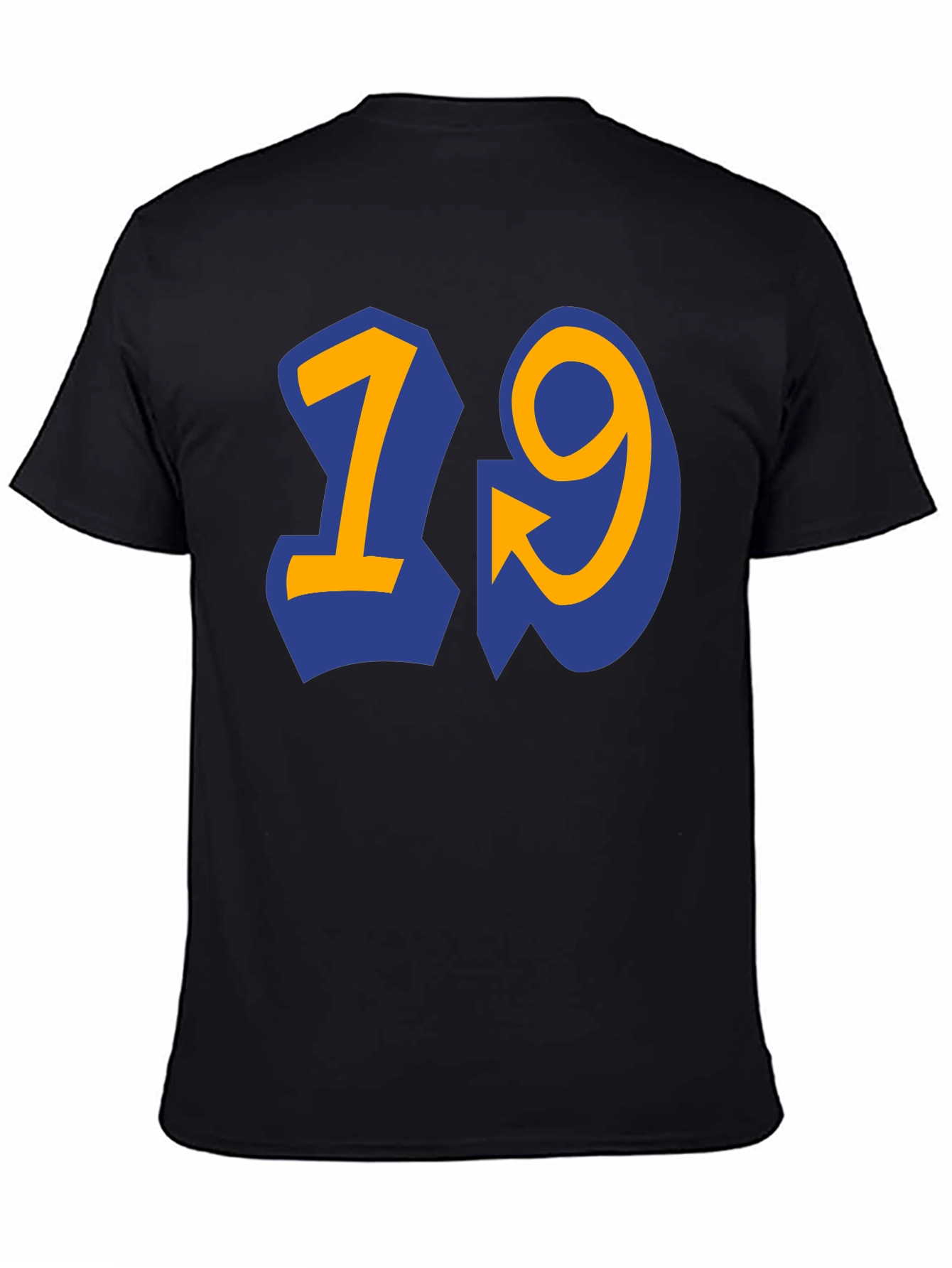 Vault 19 Inspired Graphic Tee - Black