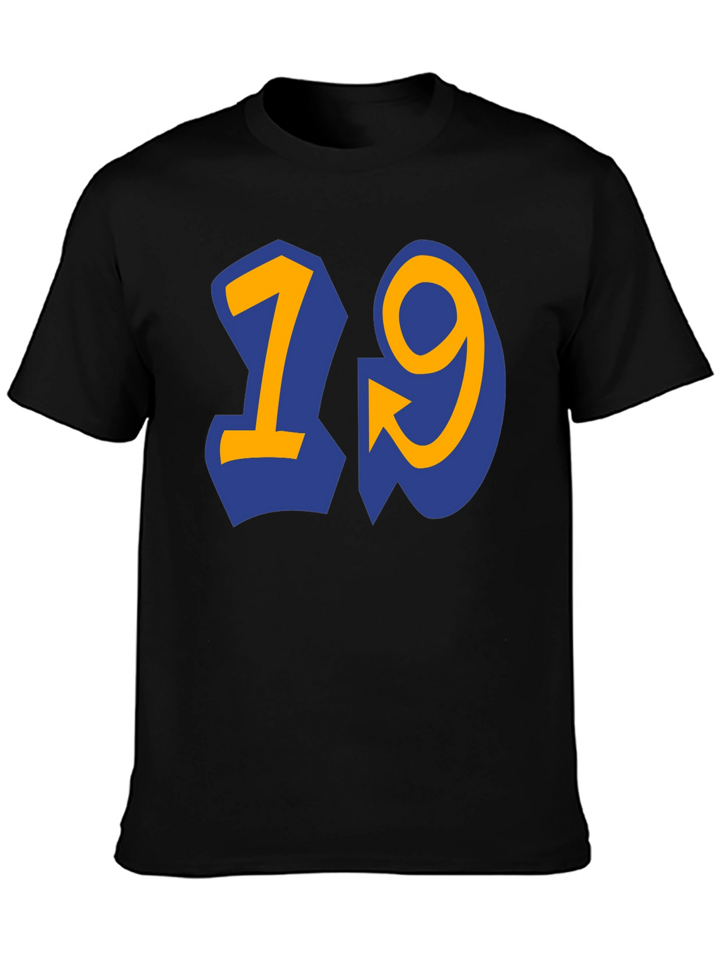 Vault 19 Inspired Graphic Tee - Black