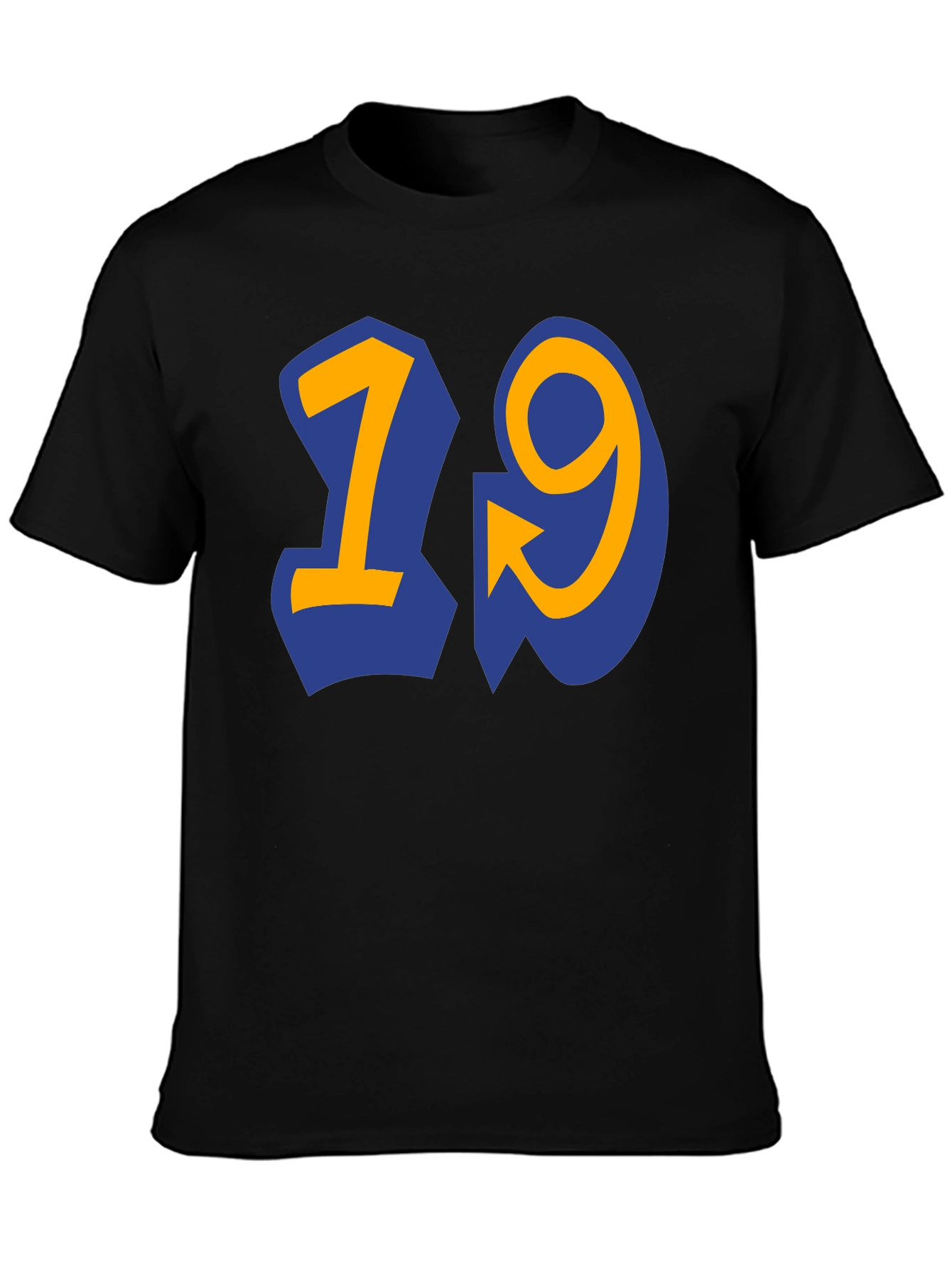Vault 19 Inspired Graphic Tee - Black