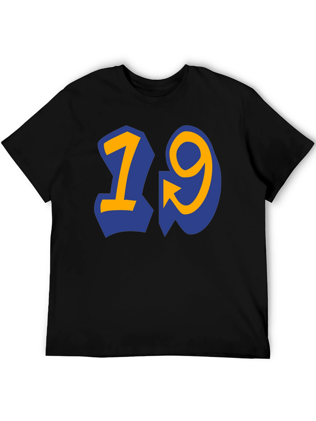 Vault 19 Inspired Graphic Tee - Black