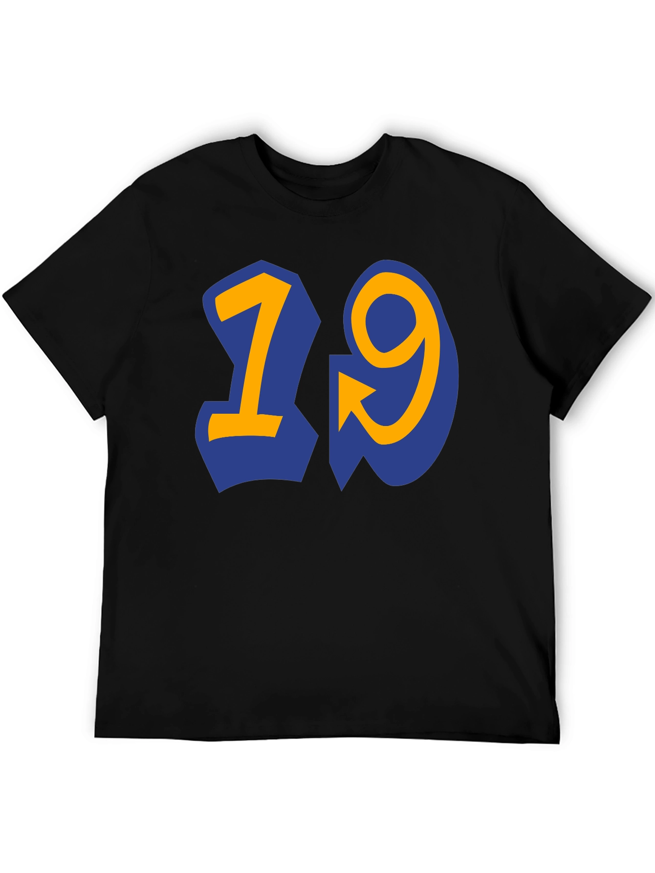 Vault 19 Inspired Graphic Tee - Black
