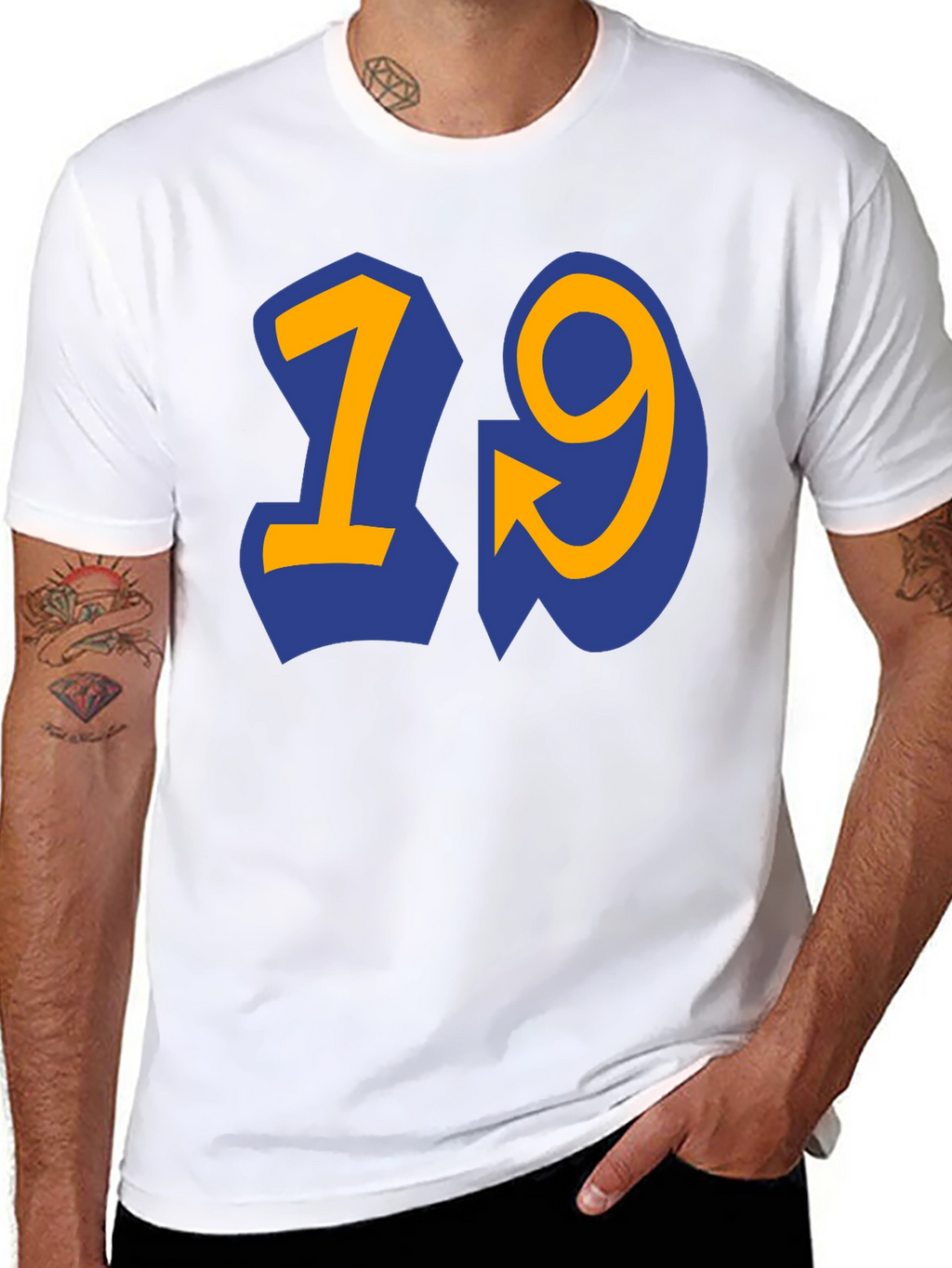 Vault 19 Inspired Graphic Tee - Black