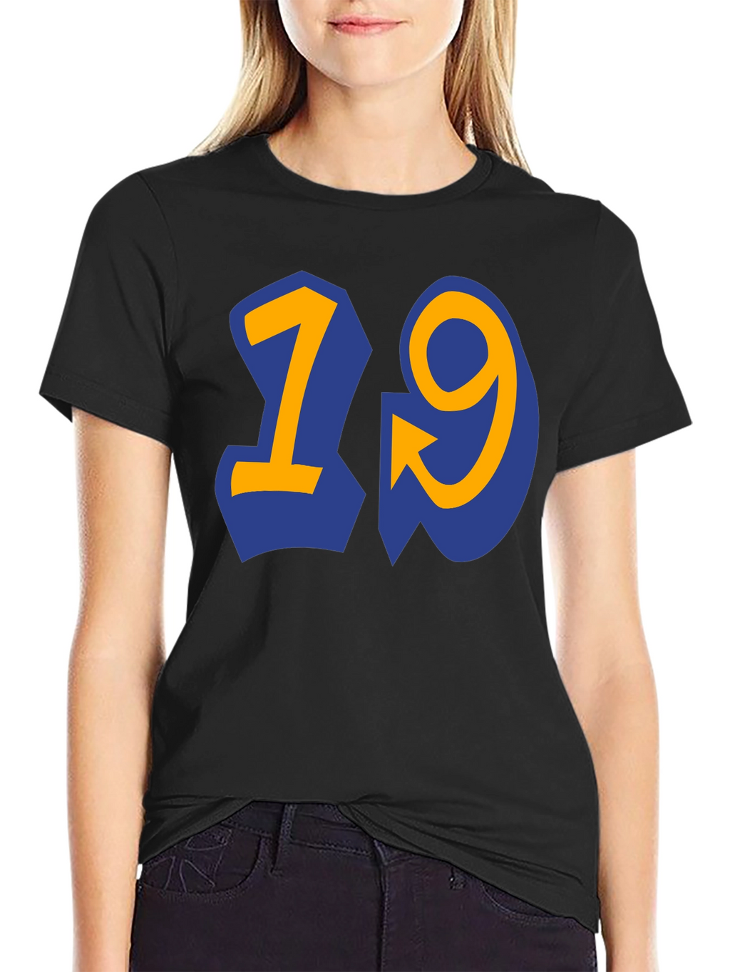 Vault 19 Inspired Graphic Tee - Black