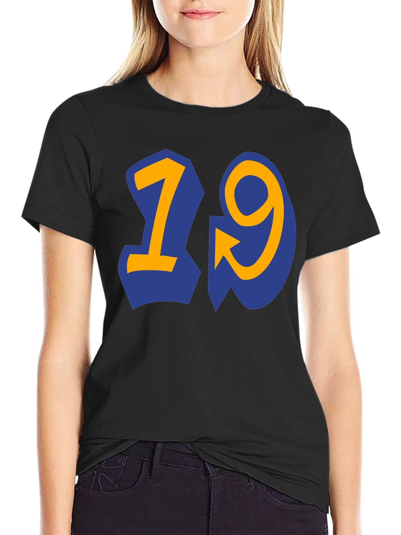 Vault 19 Inspired Graphic Tee - Black
