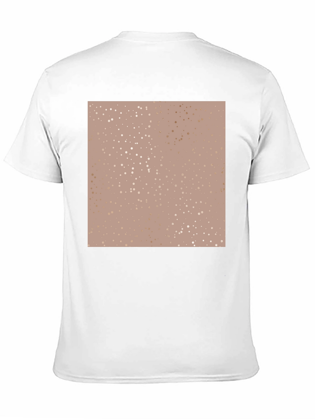 Stylish Black T-Shirt with Abstract Dot Pattern