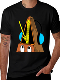 Musical Metronome Cartoon T-Shirt