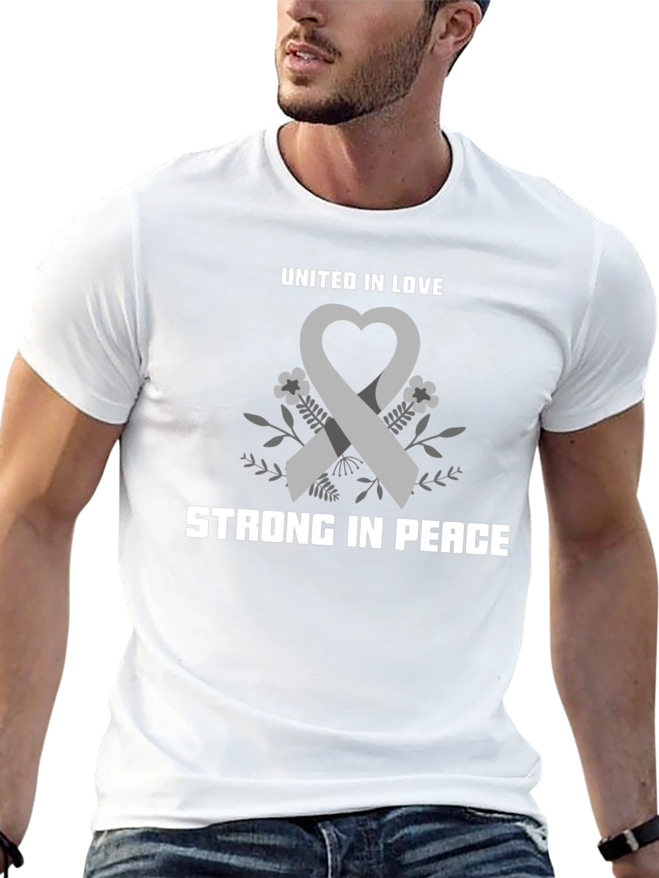 United In Love Strong In Peace T-Shirt