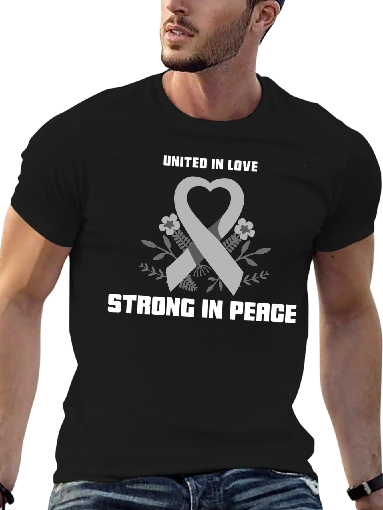 United In Love Strong In Peace T-Shirt