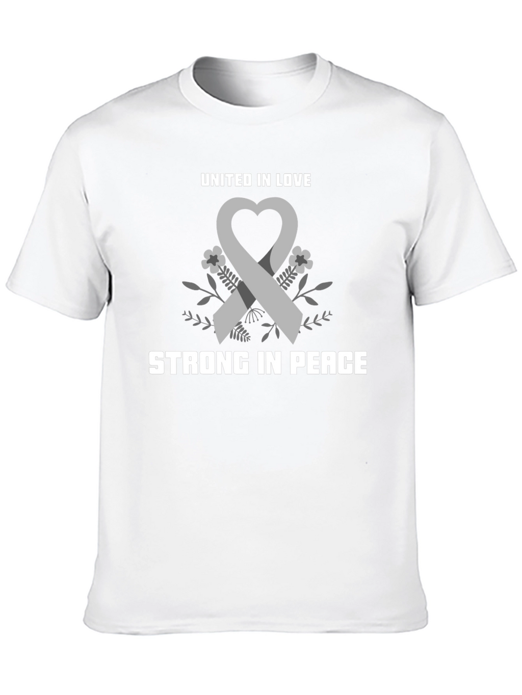 United In Love Strong In Peace T-Shirt