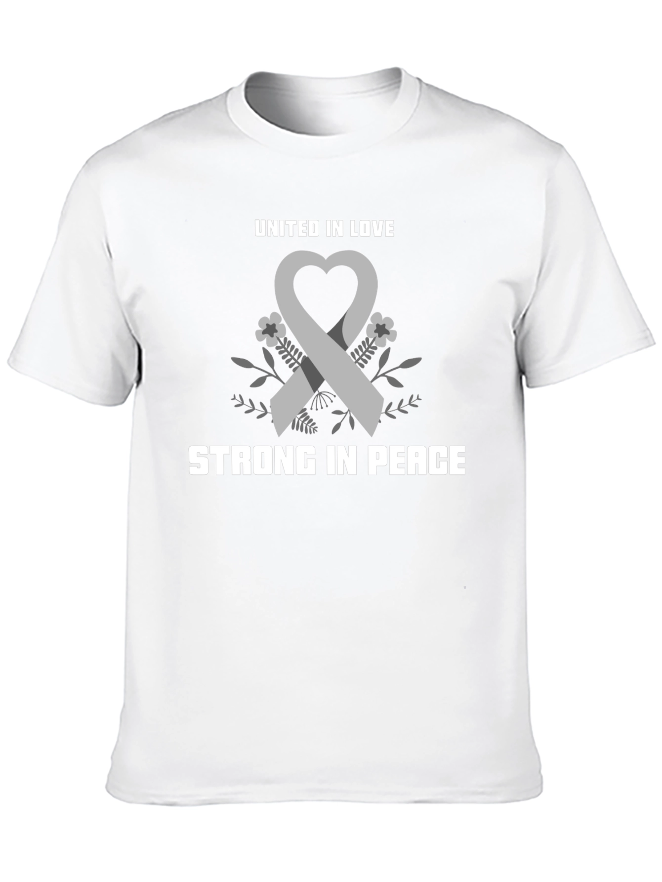 United In Love Strong In Peace T-Shirt