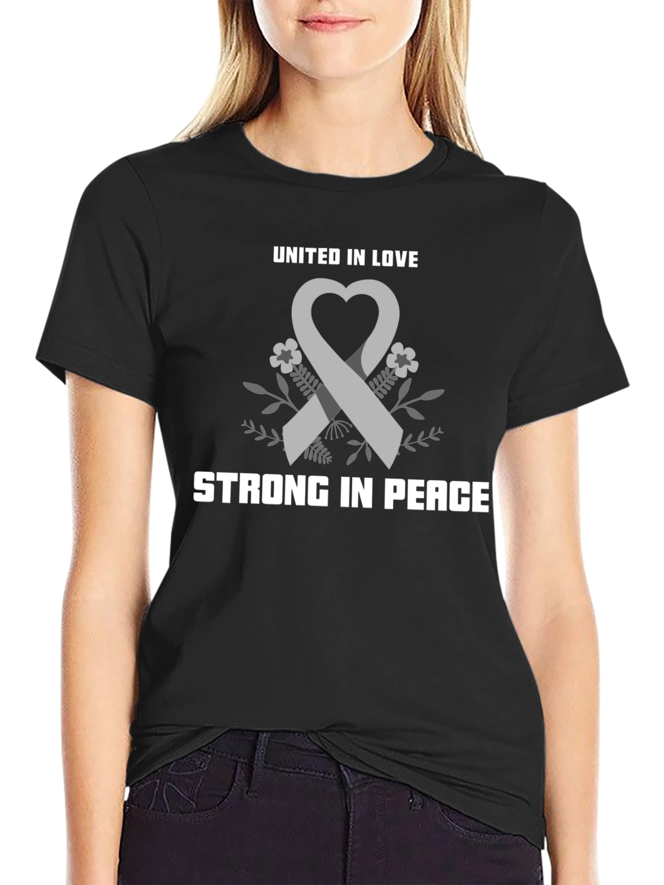United In Love Strong In Peace T-Shirt