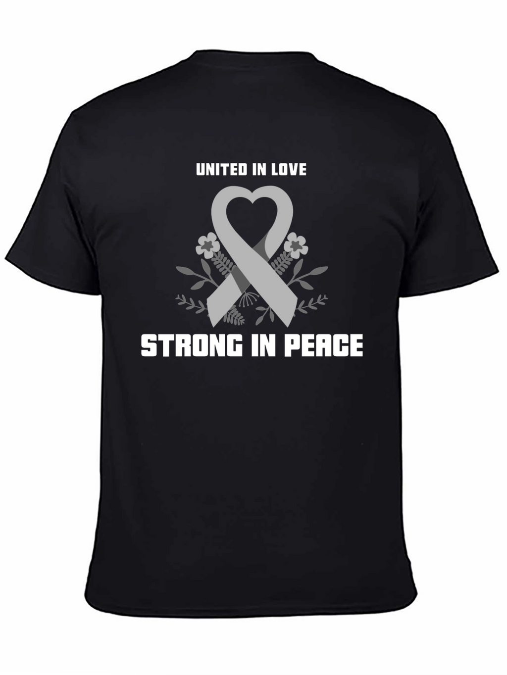 United In Love Strong In Peace T-Shirt