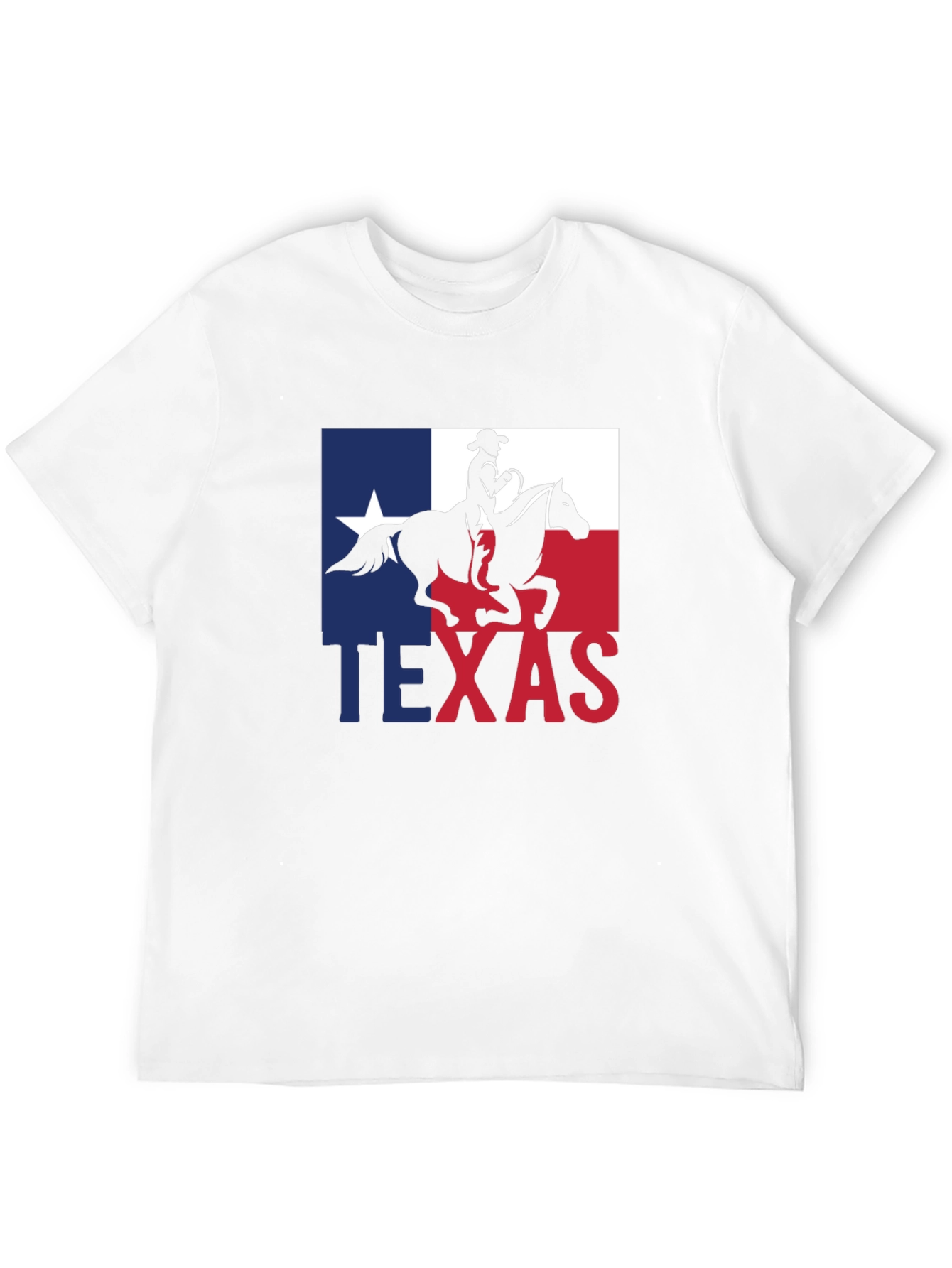 Texas Pride Cowboy Graphic T-Shirt