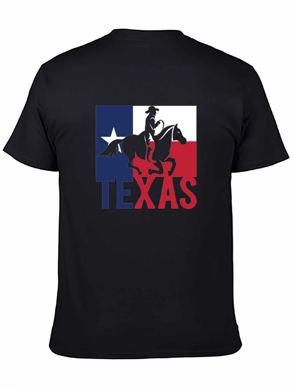 Texas Pride Cowboy Graphic T-Shirt