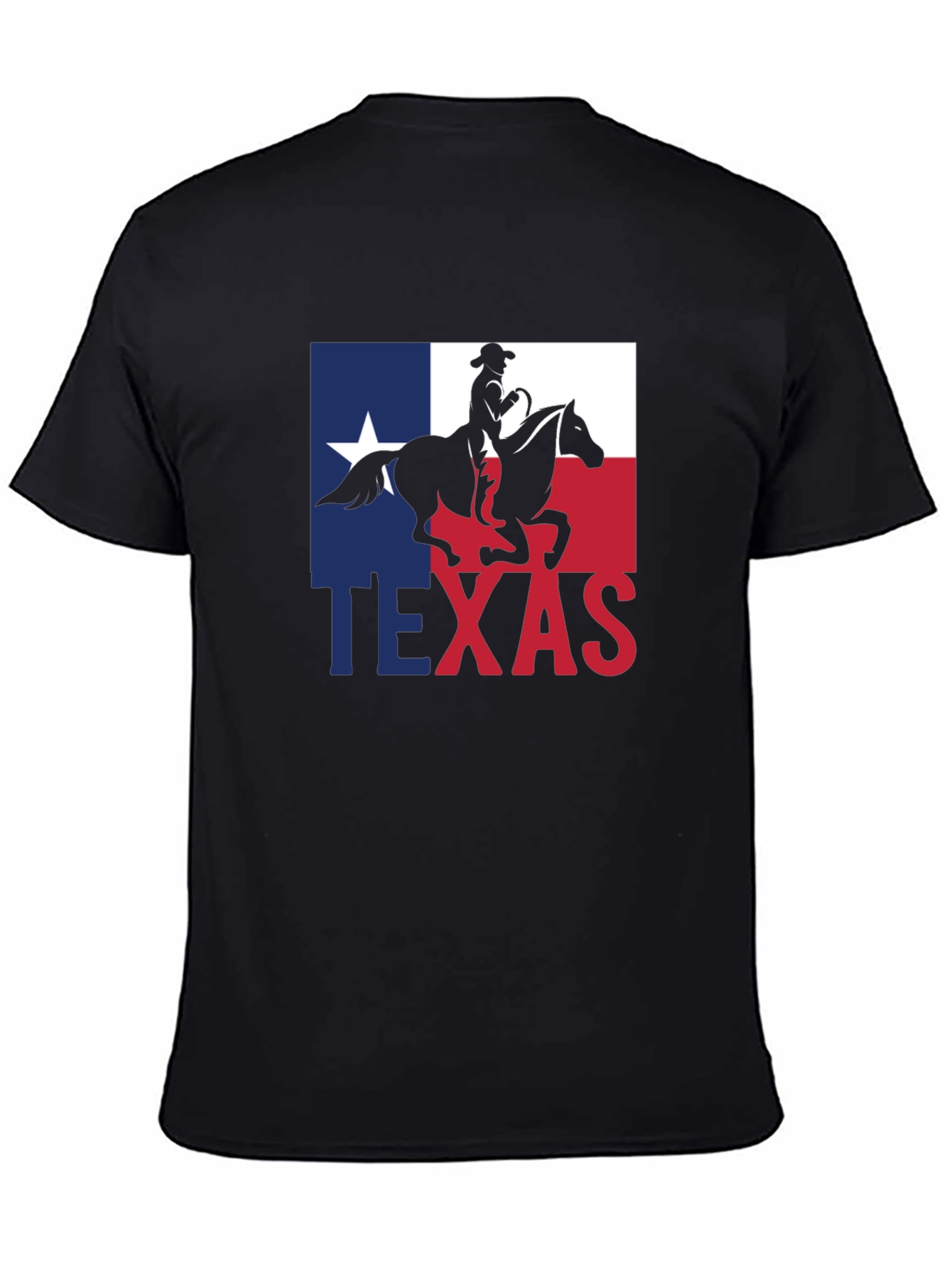 Texas Pride Cowboy Graphic T-Shirt