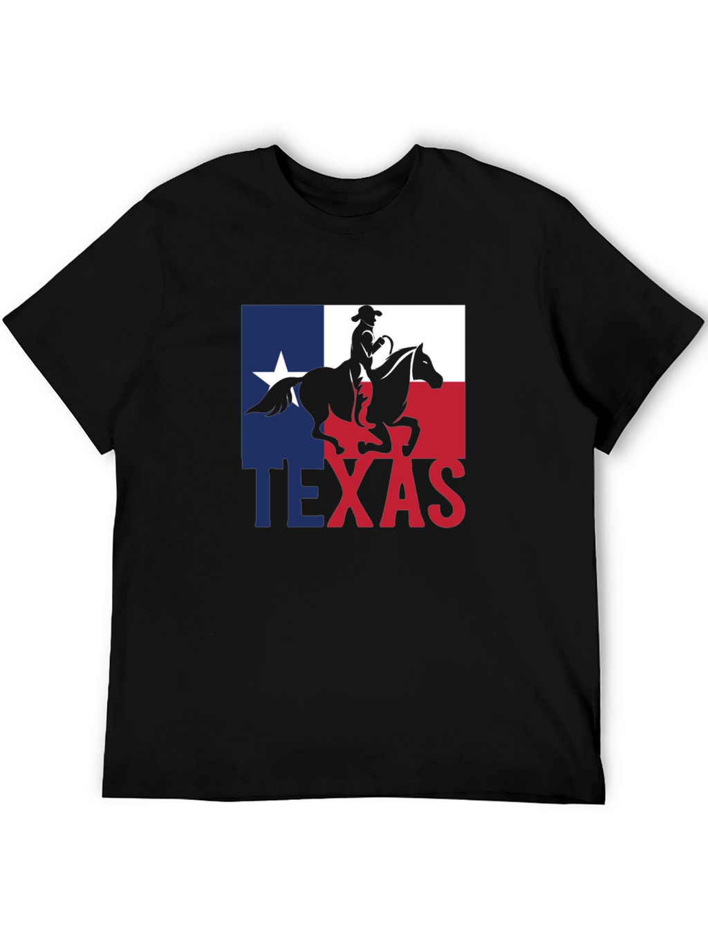 Texas Pride Cowboy Graphic T-Shirt