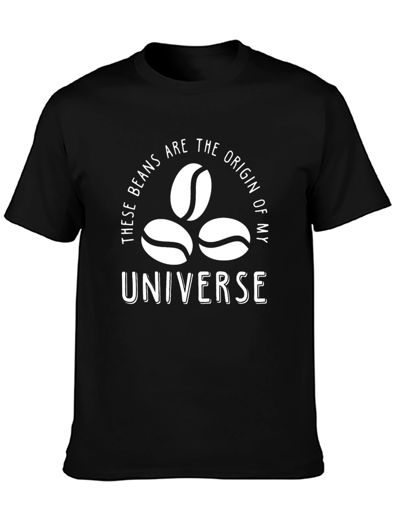 Coffee Bean Universe Graphic T-Shirt