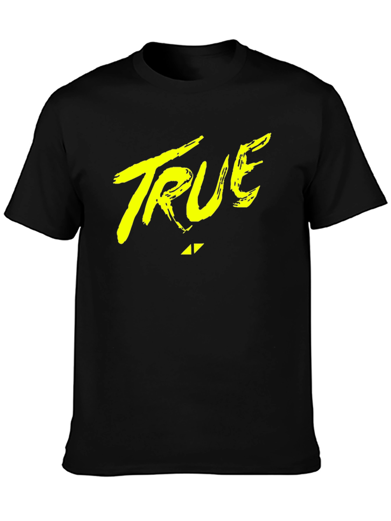 TRUE Avicii Black T-Shirt - Music Inspired Tee