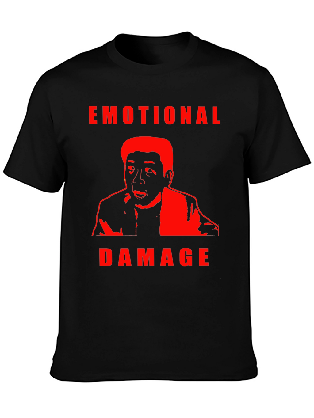 Emotional Damage Graphic Tee - Trendy Meme T-Shirt