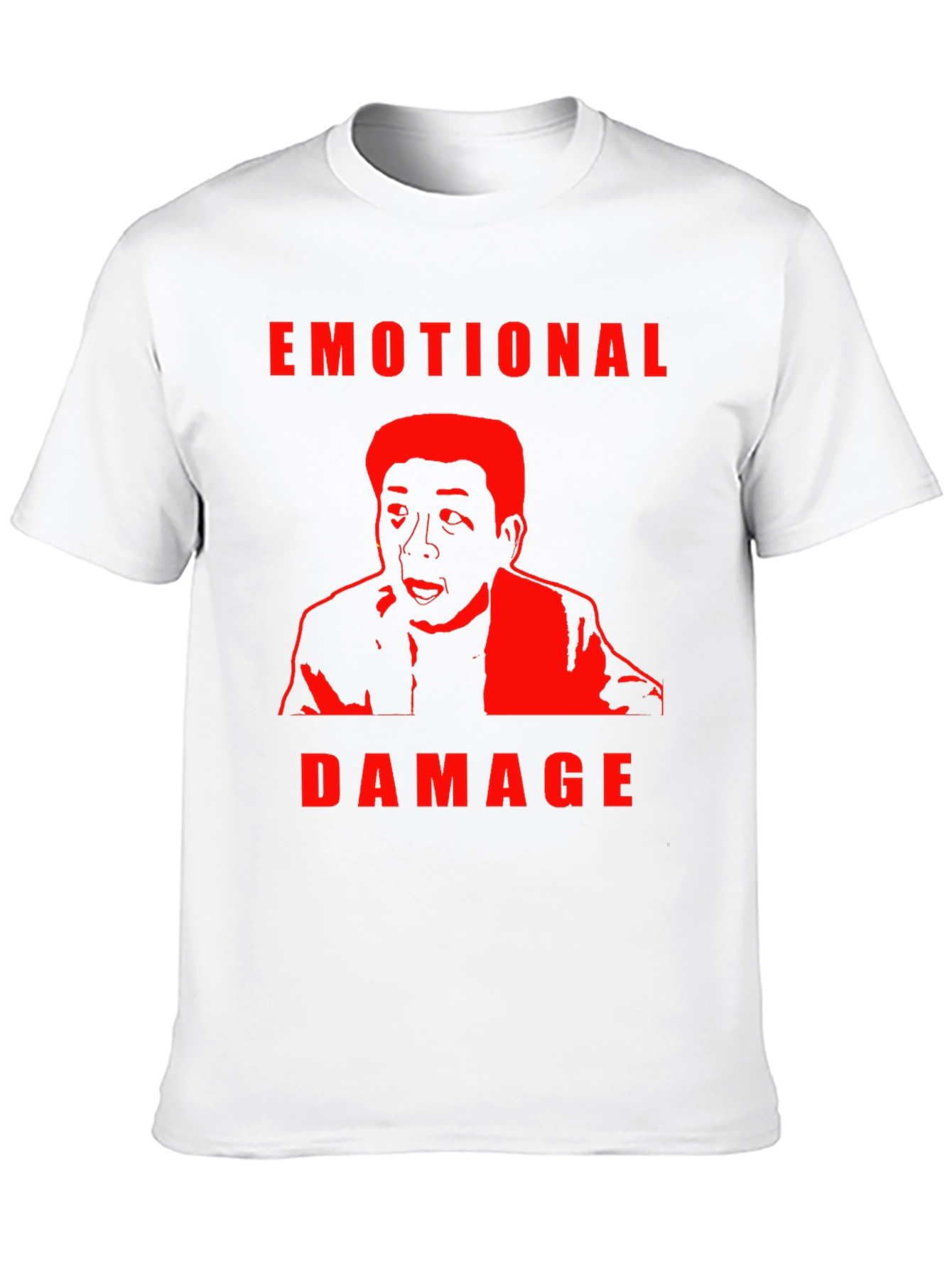Emotional Damage Graphic Tee - Trendy Meme T-Shirt