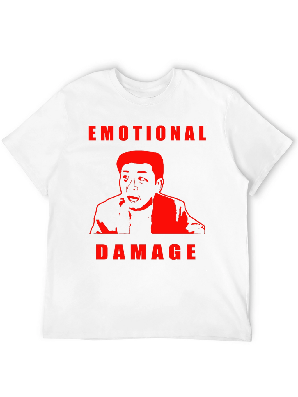 Emotional Damage Graphic Tee - Trendy Meme T-Shirt