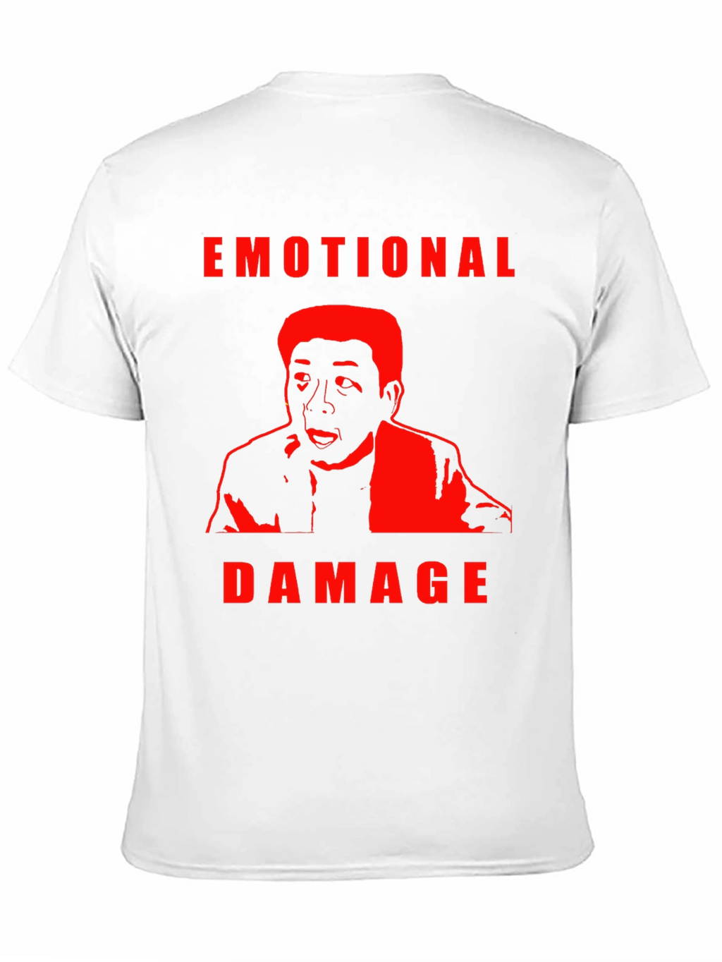 Emotional Damage Graphic Tee - Trendy Meme T-Shirt