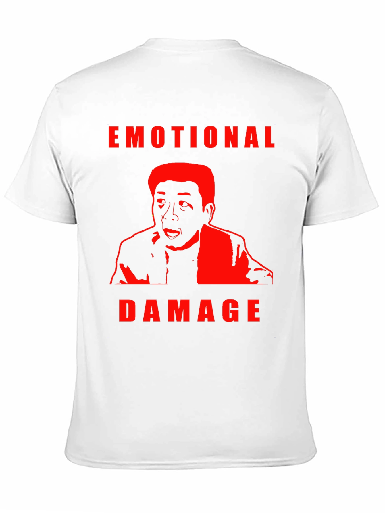 Emotional Damage Graphic Tee - Trendy Meme T-Shirt
