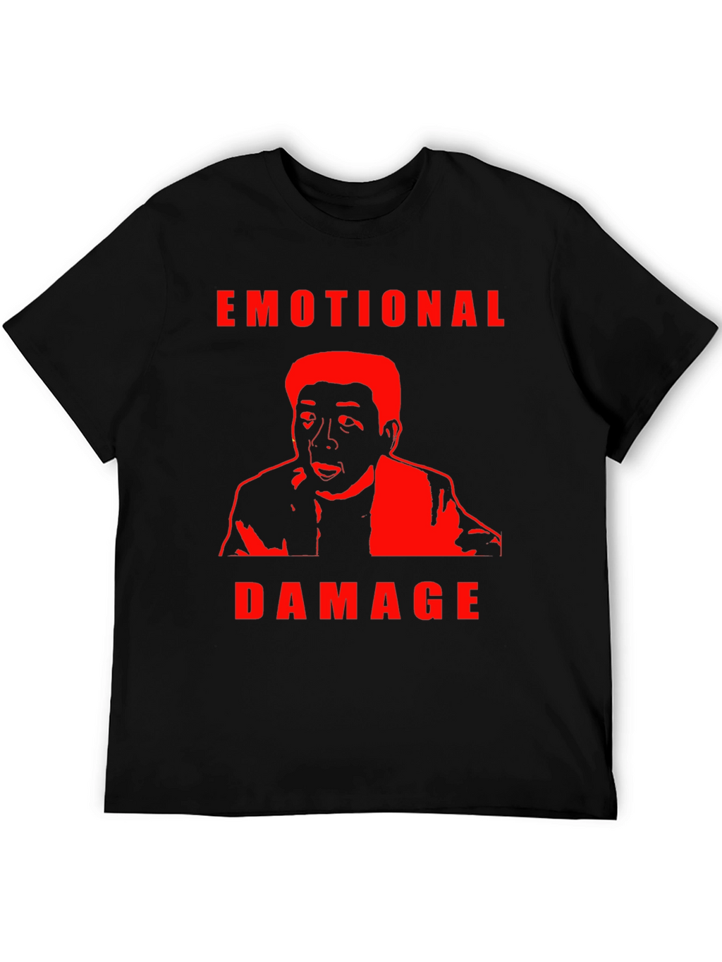 Emotional Damage Graphic Tee - Trendy Meme T-Shirt