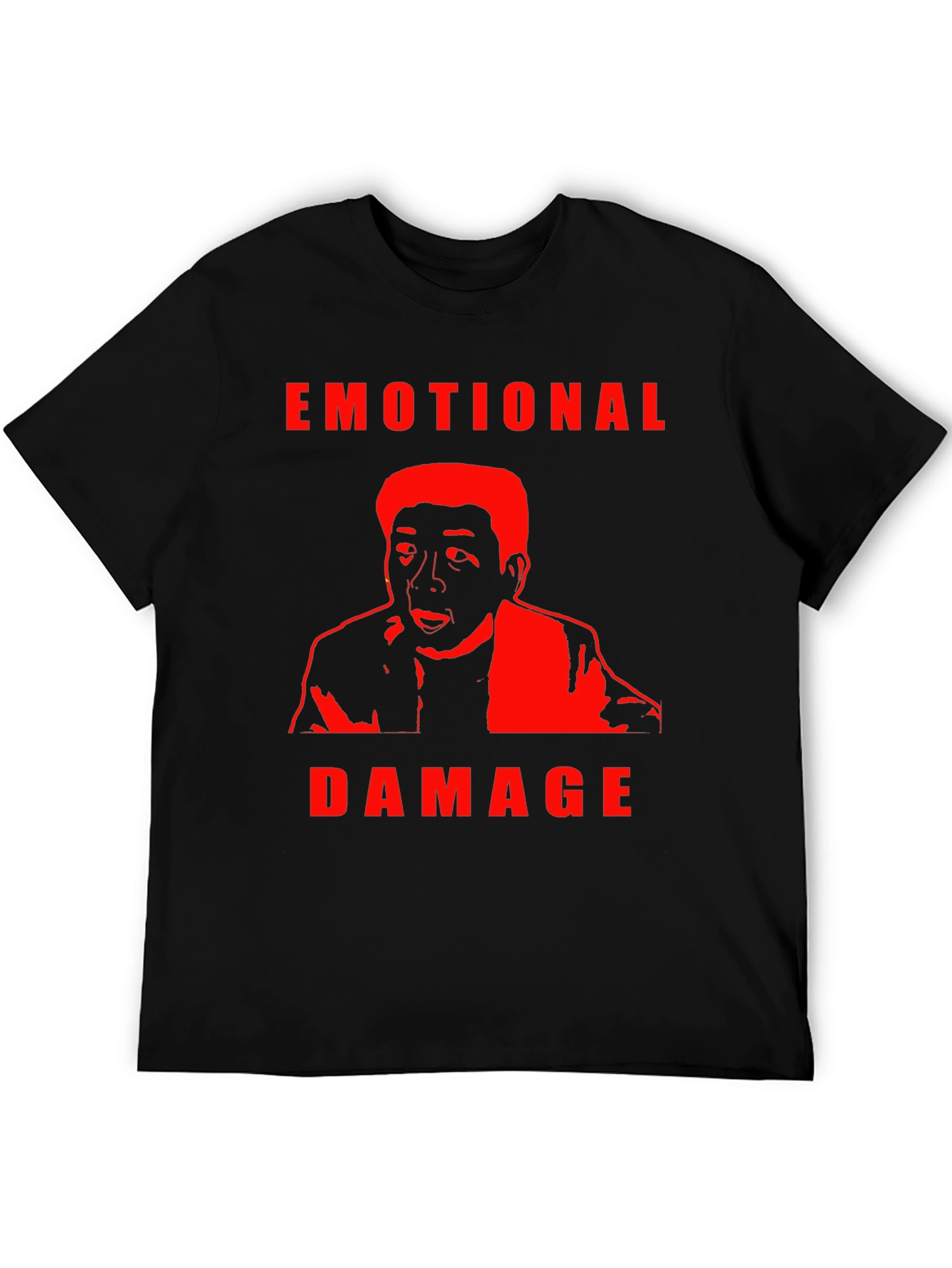 Emotional Damage Graphic Tee - Trendy Meme T-Shirt