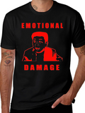 Emotional Damage Graphic Tee - Trendy Meme T-Shirt