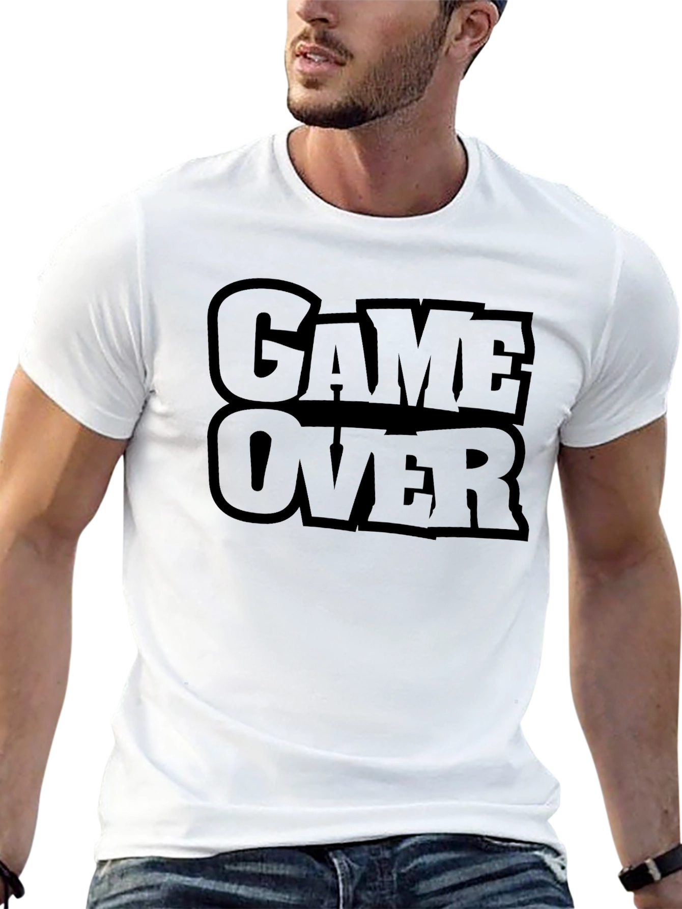 Game Over Black T-Shirt