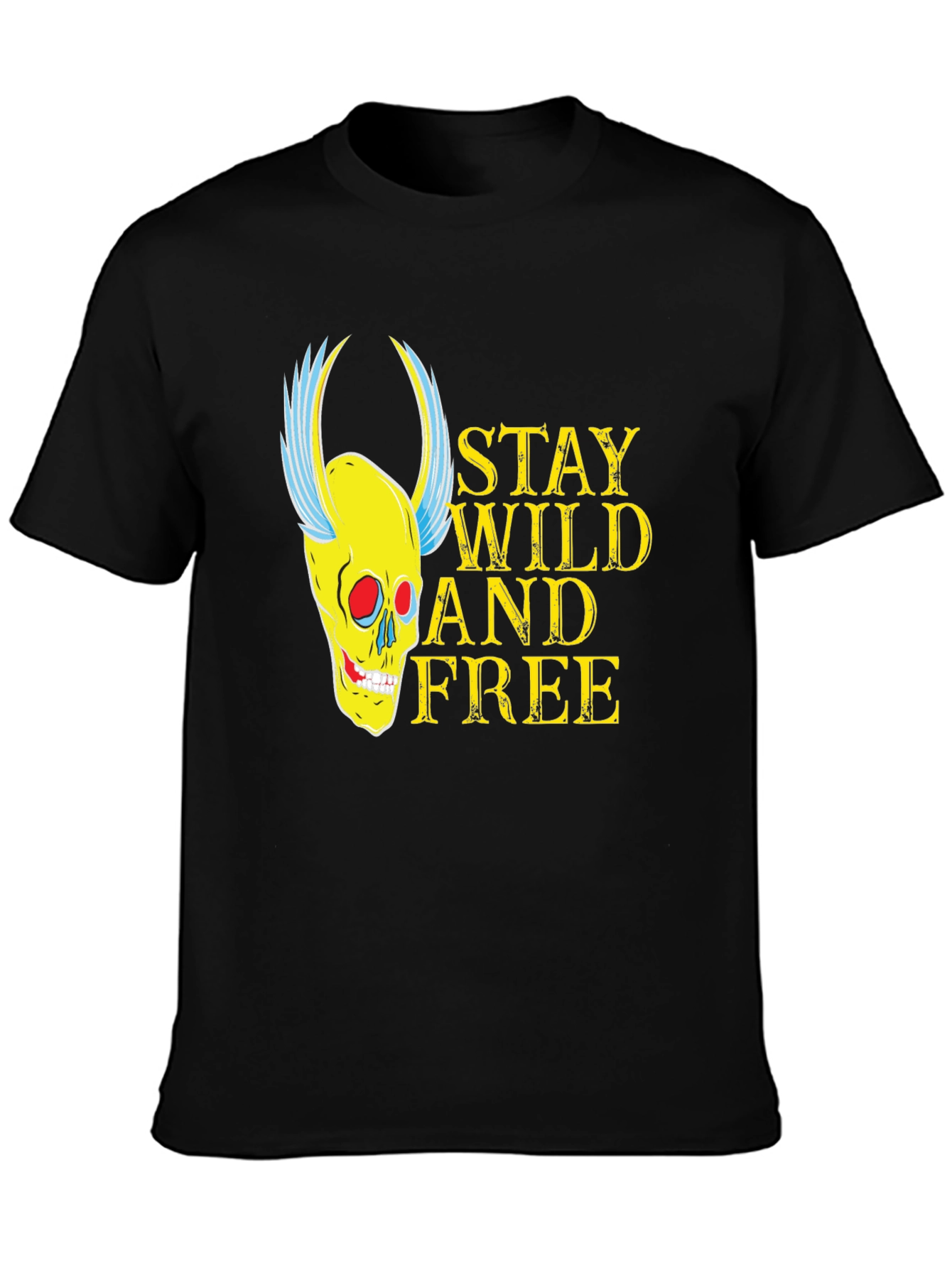 Stay Wild and Free Graphic T-Shirt