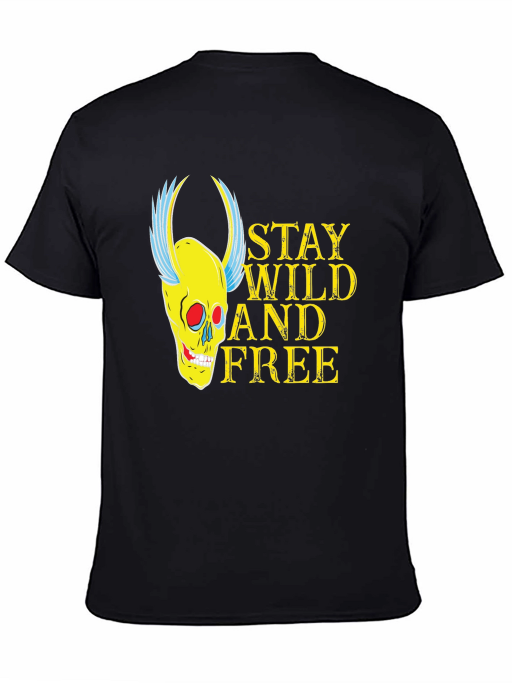 Stay Wild and Free Graphic T-Shirt