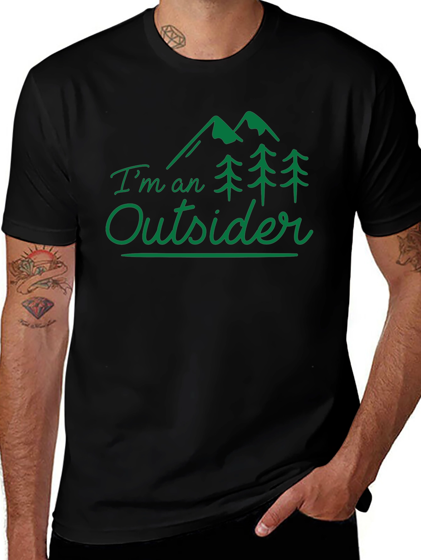 Im An Outsider T-Shirt - Nature Graphic Tee