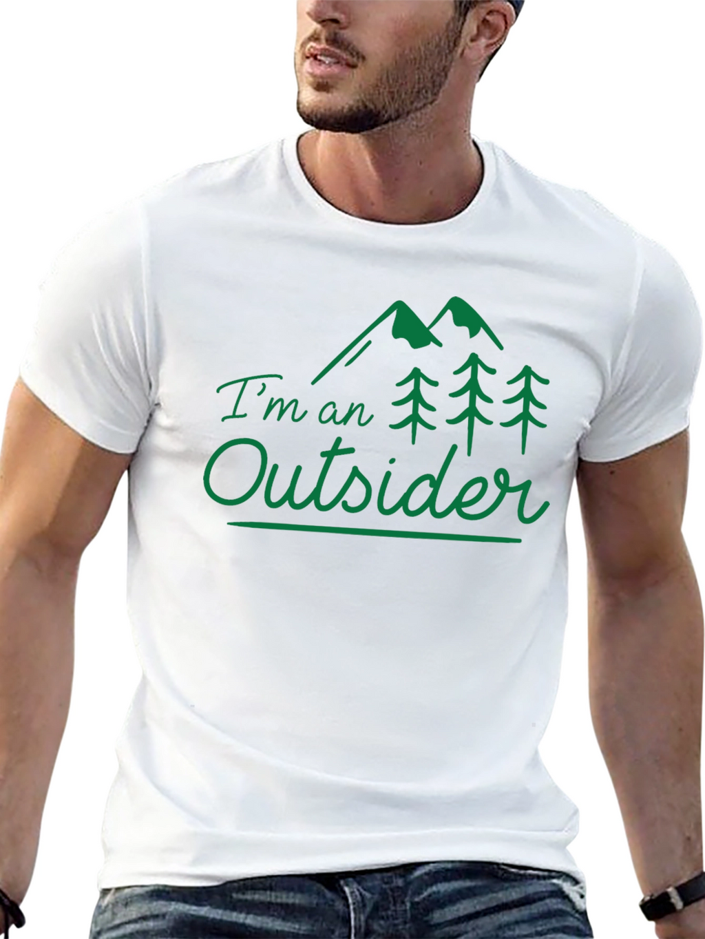 Im An Outsider T-Shirt - Nature Graphic Tee