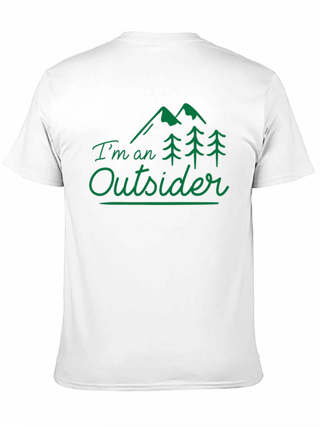 Im An Outsider T-Shirt - Nature Graphic Tee