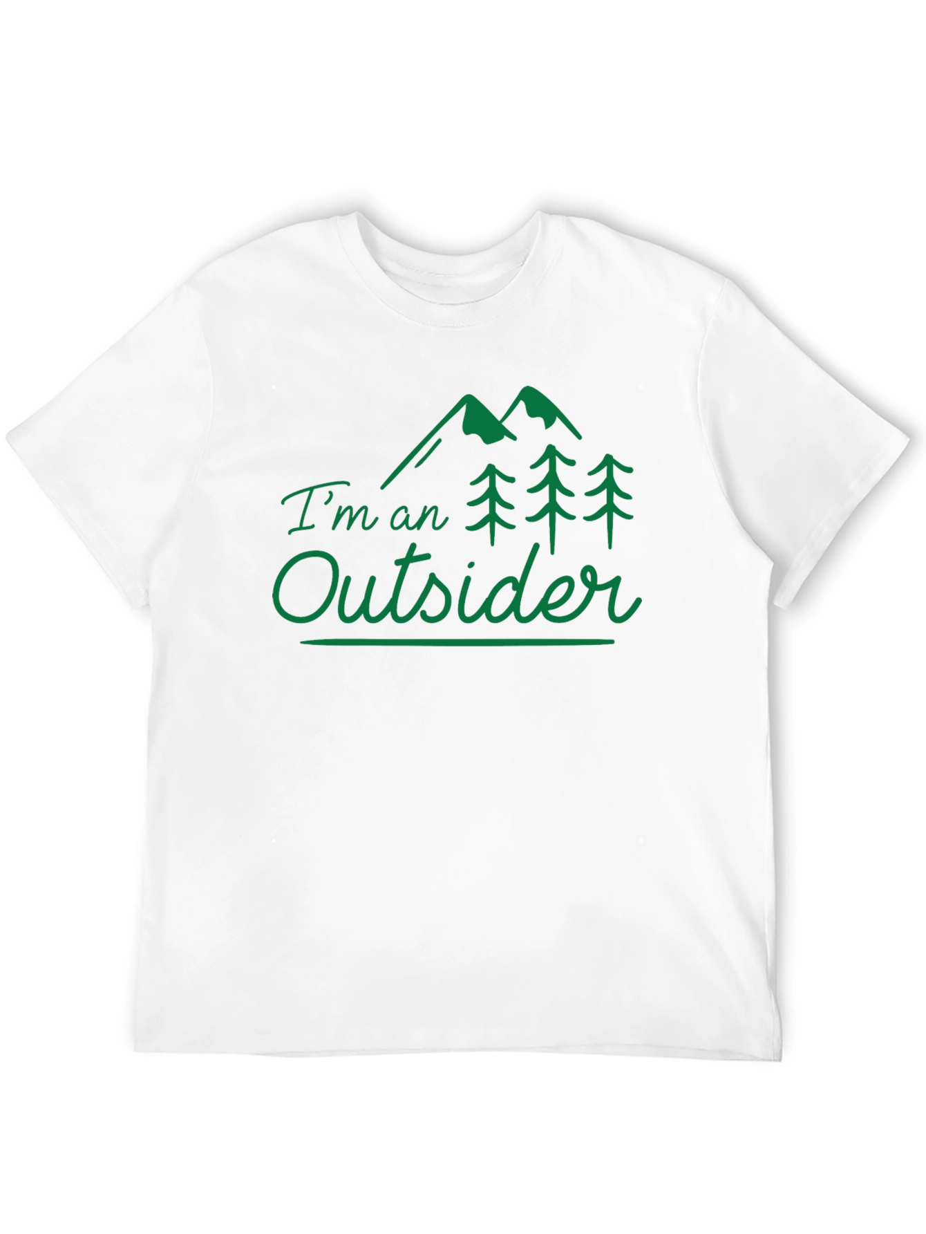 Im An Outsider T-Shirt - Nature Graphic Tee