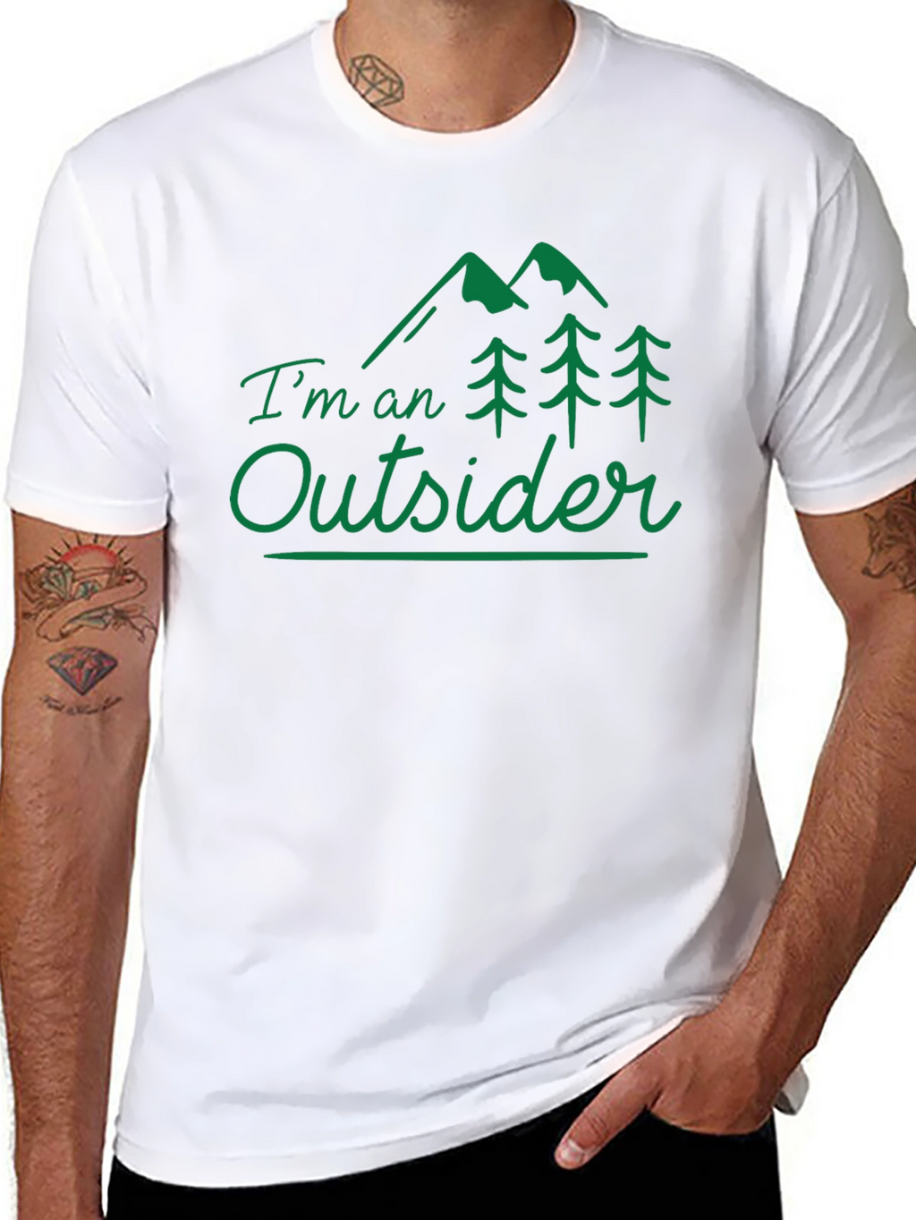 Im An Outsider T-Shirt - Nature Graphic Tee